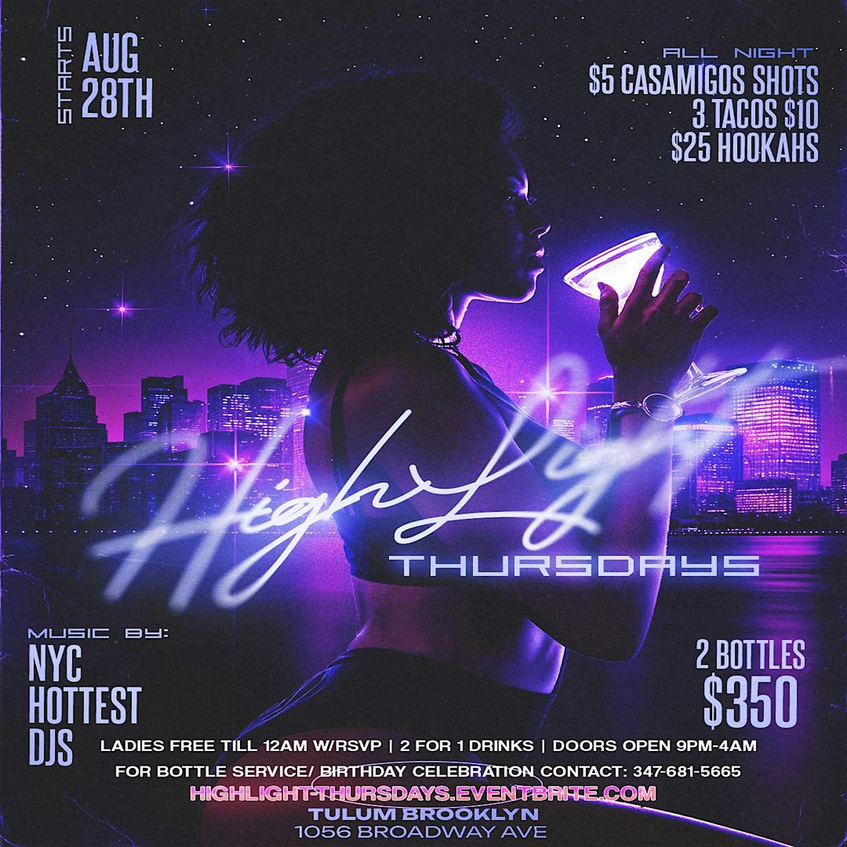 HIGHLIGHT THURSDAYS, 4 September | Event in Brooklyn | AllEvents