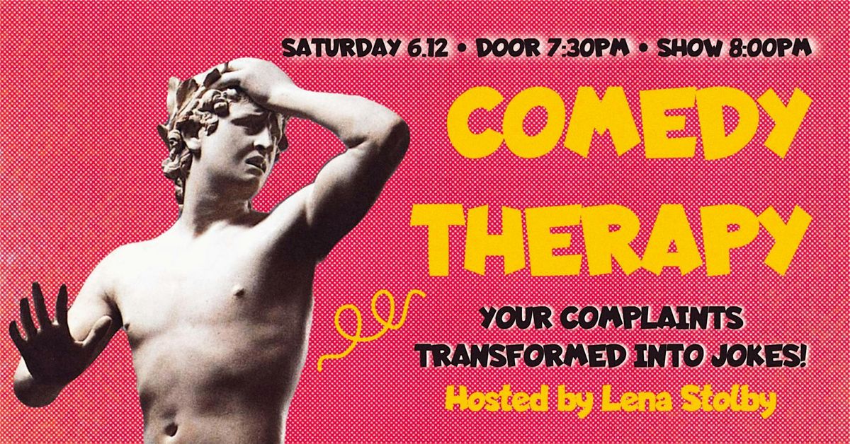 Comedy Therapy  - Problems Solved by Comedians, 6 December | Event in Berlin | AllEvents