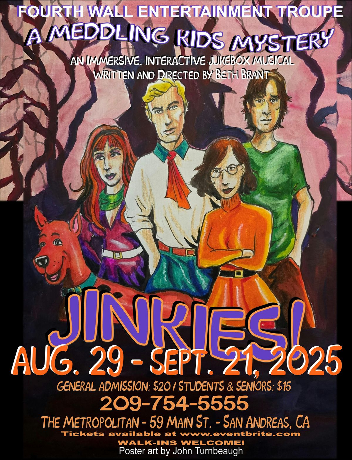 Jinkies!, 29 August | Event in San Andreas | AllEvents