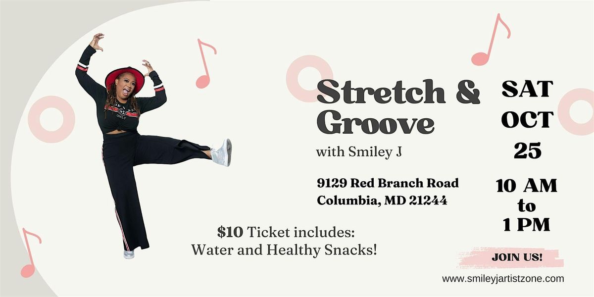 Stretch and Move with Smiley J, 25 October | Event in Columbia | AllEvents