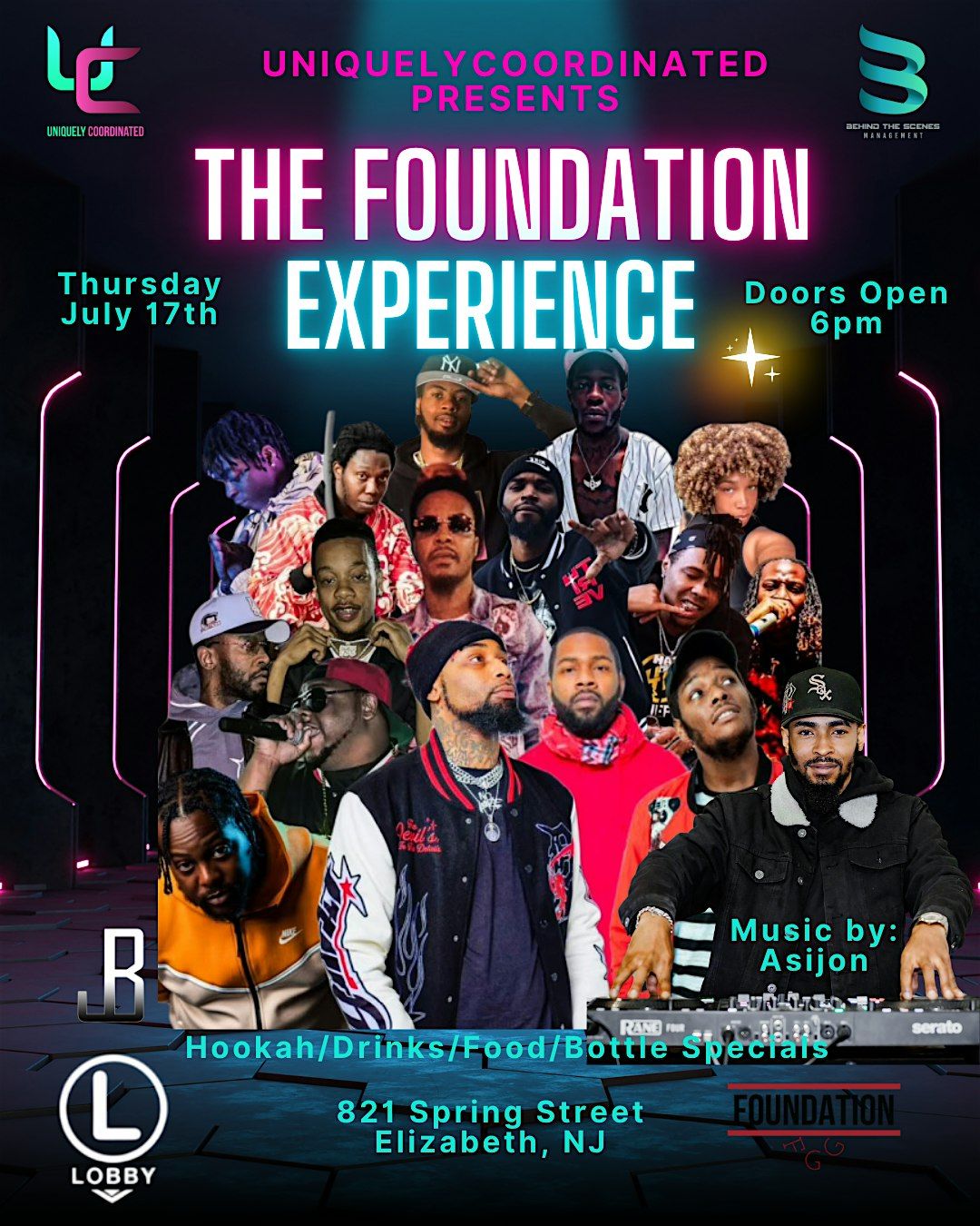 Uniquely Coordinated Presents THE FOUNDATION EXPERIENCE!, 17 July | Event in Elizabeth | AllEvents