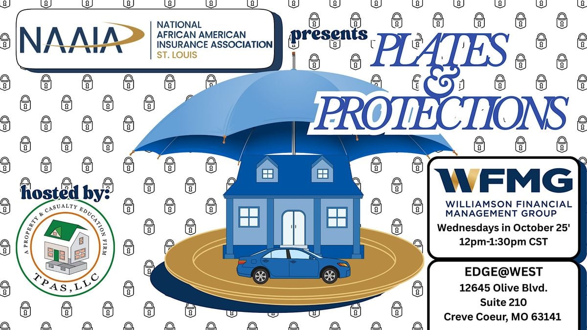 PLATES & PROTECTIONS: SESSION 4 - AUTO INSURANCE, 22 October | Event in Creve Coeur | AllEvents