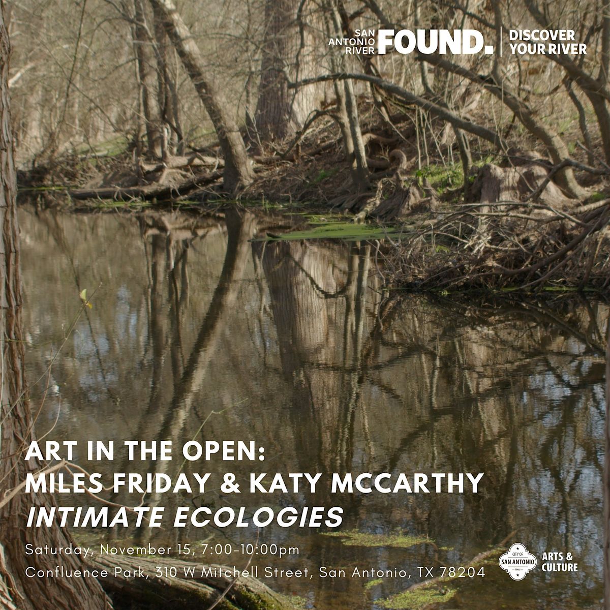 Art In the Open: Miles Jefferson Friday and Katy McCarthy, 15 November | Event in San Antonio | AllEvents