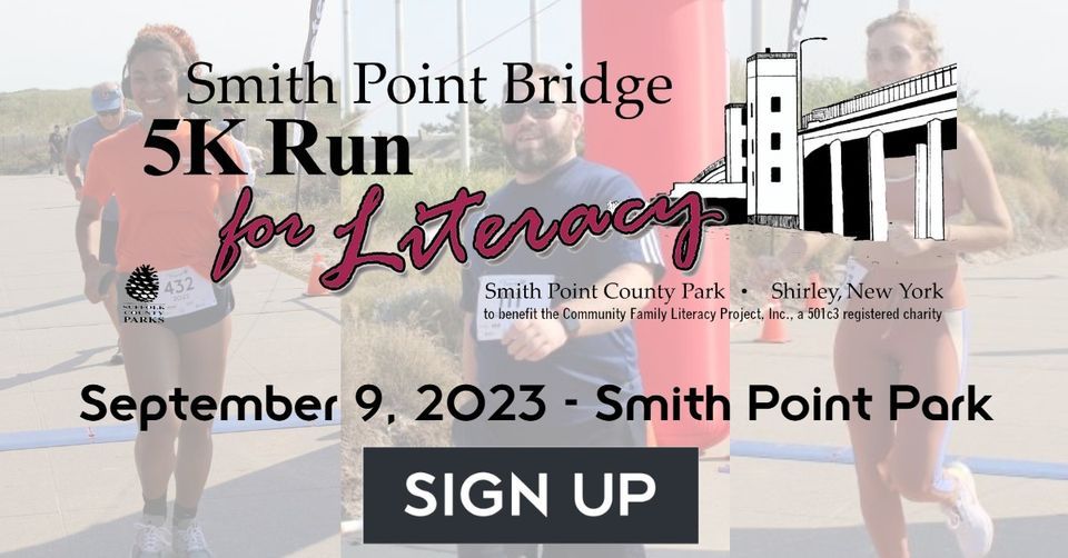Smith Point Bridge 5K Run/Walk for Literacy, Smith Point Beach & Park