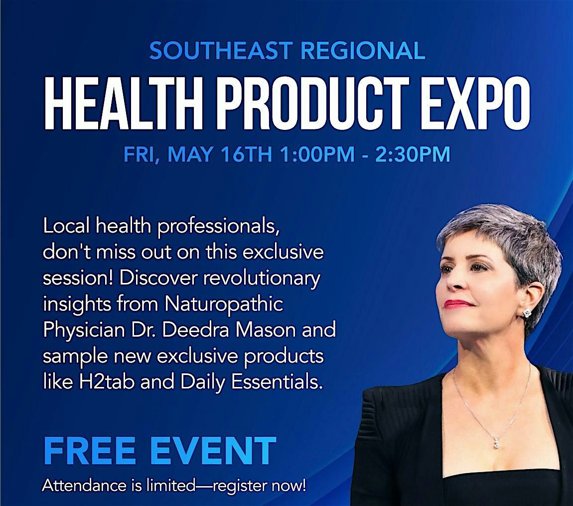 HEALTH PRODUCT EXPO, 16 May | Event in Tampa | AllEvents