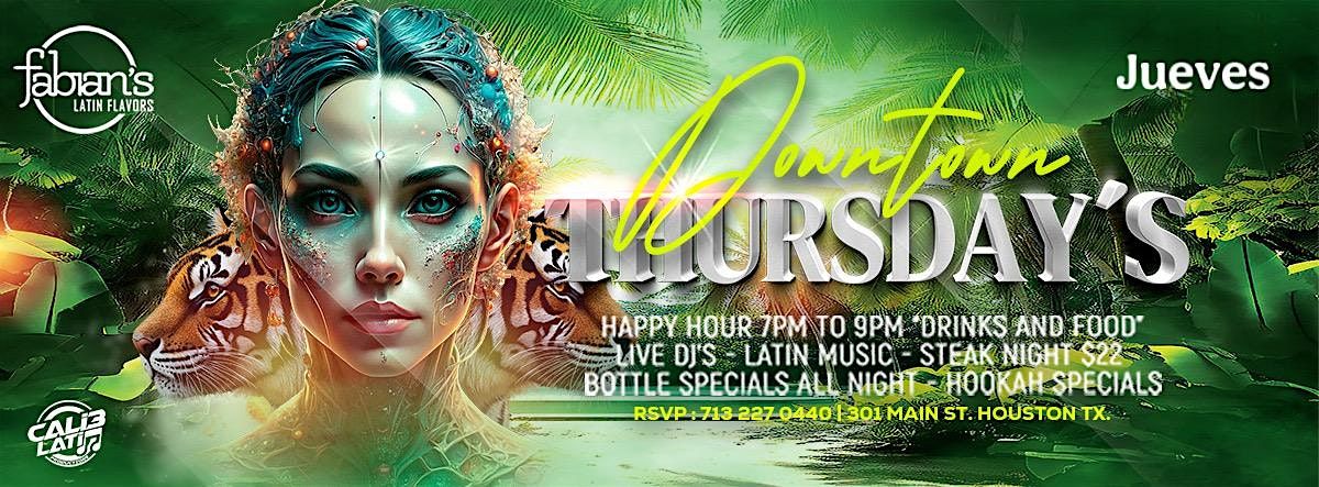 FABIAN`` S - DOWNTOWN THURSDAYS | Event in Houston | AllEvents