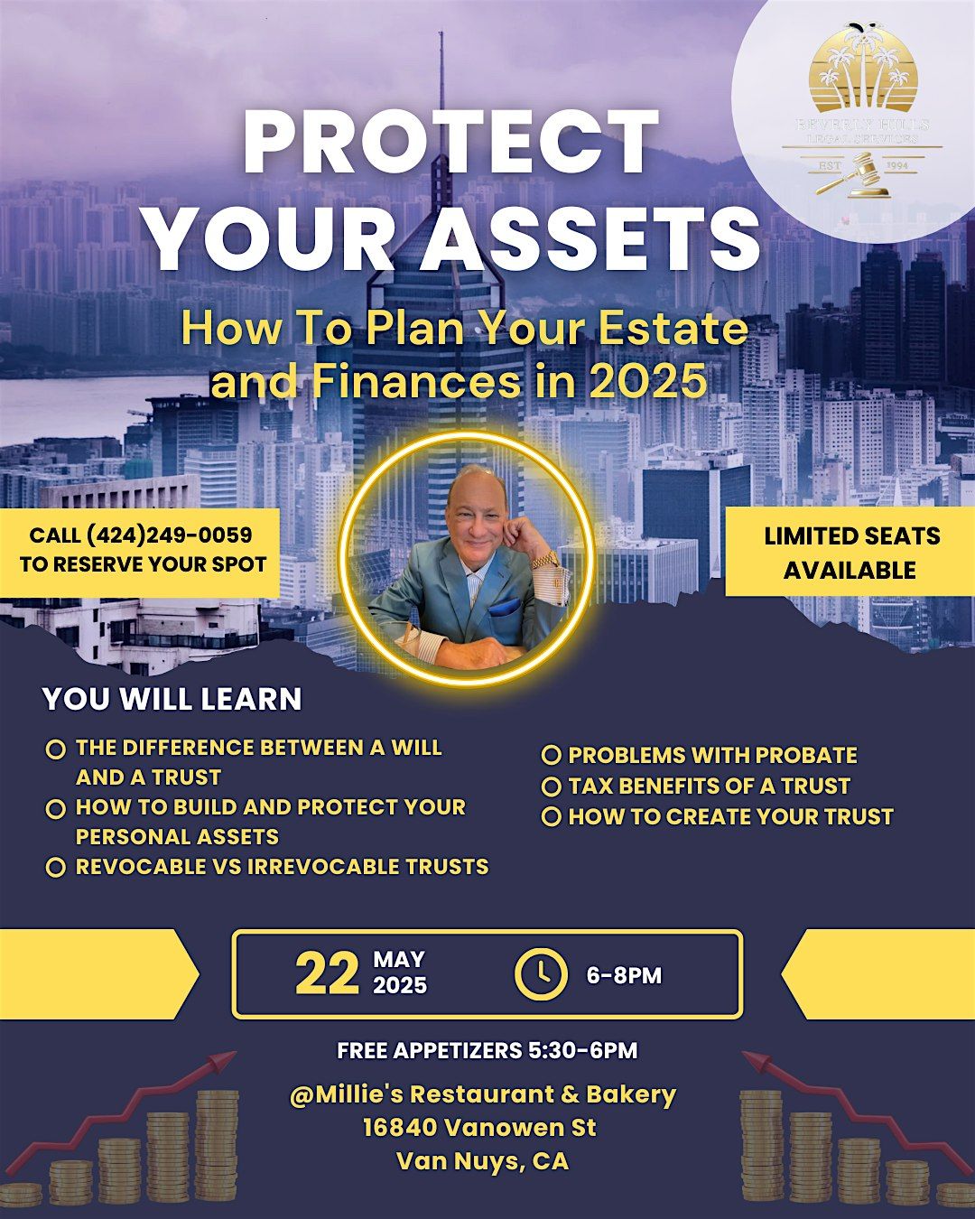 Learn How To Protect Your Assets, 22 May | Event in Los Angeles | AllEvents