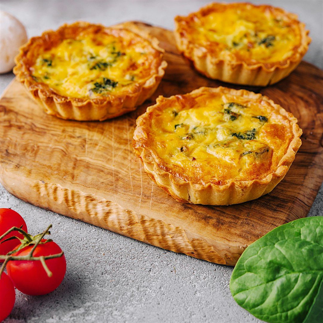 Eggcellent Eggs - Quiche, Frittata and Puff Pastry Baked Eggs, 10 May | Event in Jacksonville | AllEvents