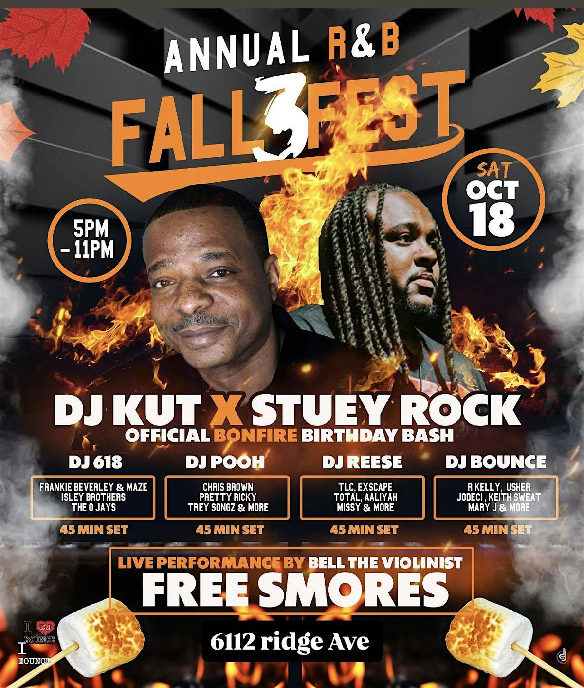 FALL FEST 3 ANNNUAL R&B BONFIRE, 18 October | Event in St. Louis | AllEvents