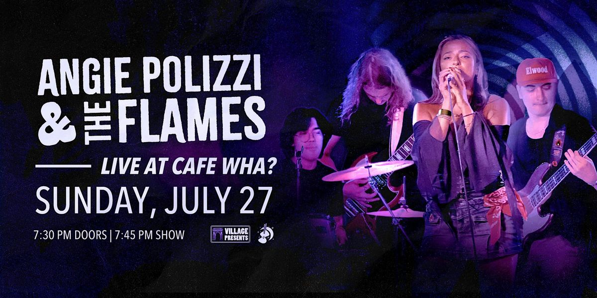 Angie Polizzi and the Flames, 27 July | Event in New York | AllEvents