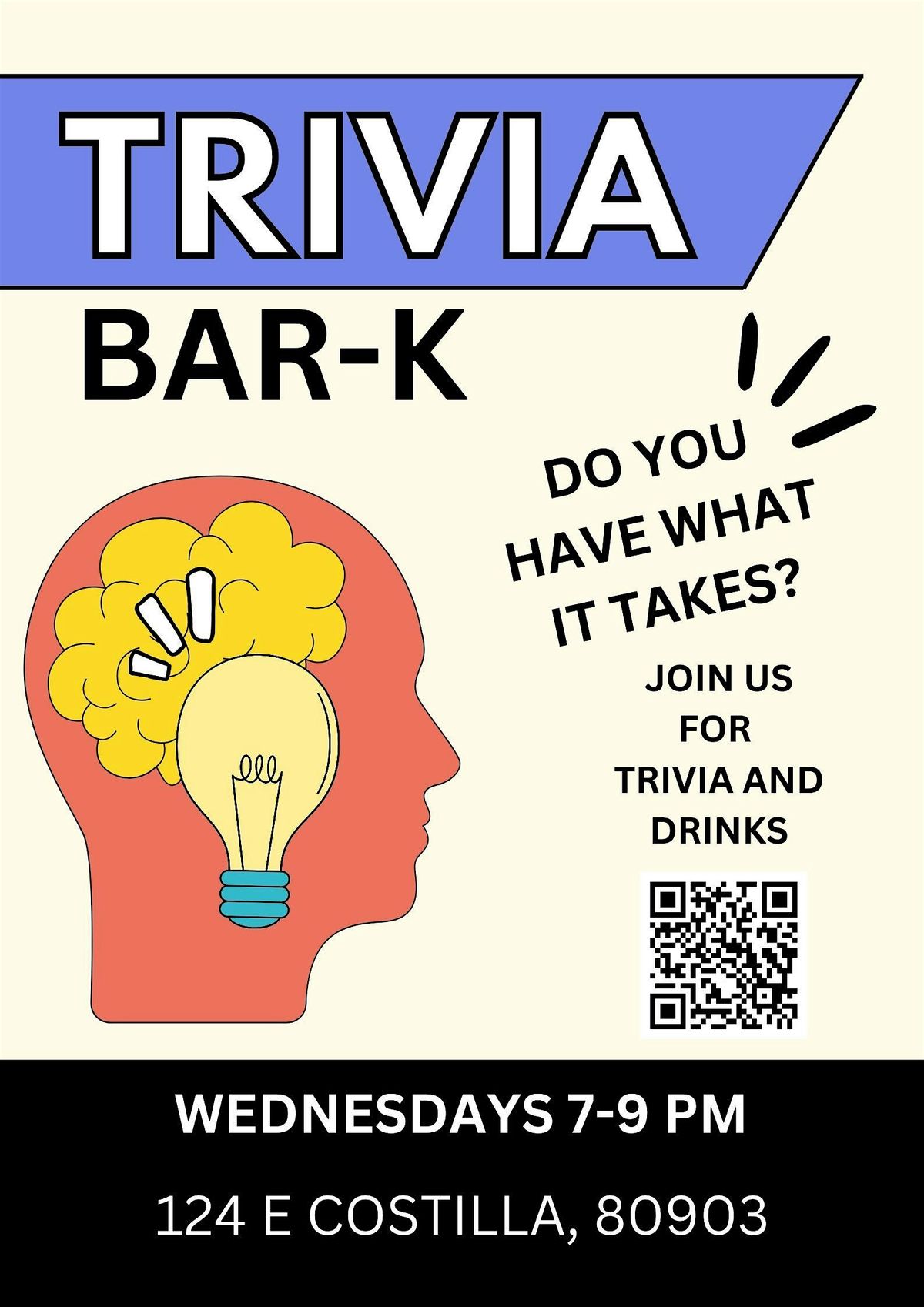 Trivia Night at Bar-K | Event in Colorado Springs | AllEvents