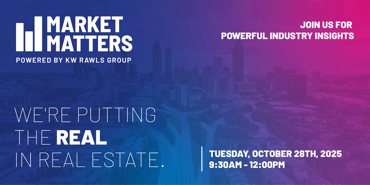 Market Matters: Powerful Quarterly Stats, Updates & Insights, 28 October | Event in Sandy Springs | AllEvents