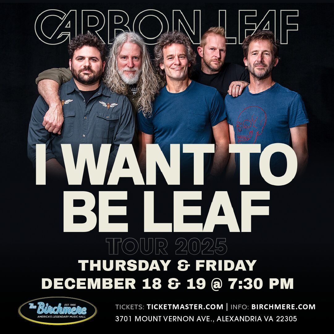 Carbon Leaf, 11 December | Event in Annapolis | AllEvents