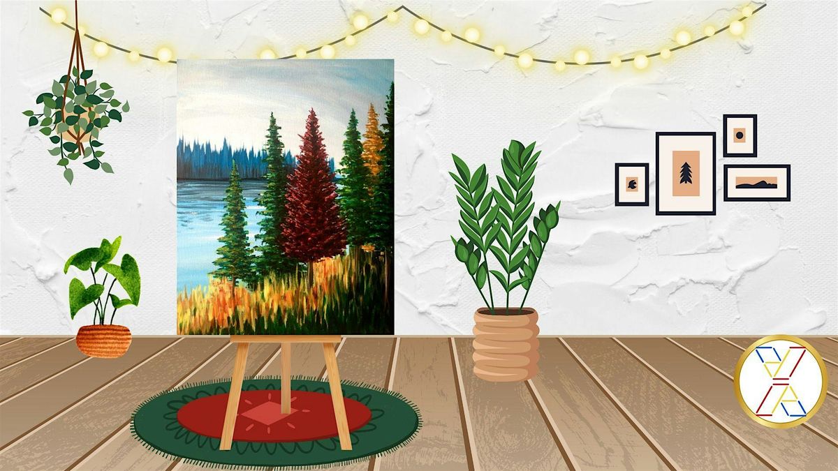Paint Night : “Autumn Trees on the Lake“, 11 September | Event in Carbondale | AllEvents