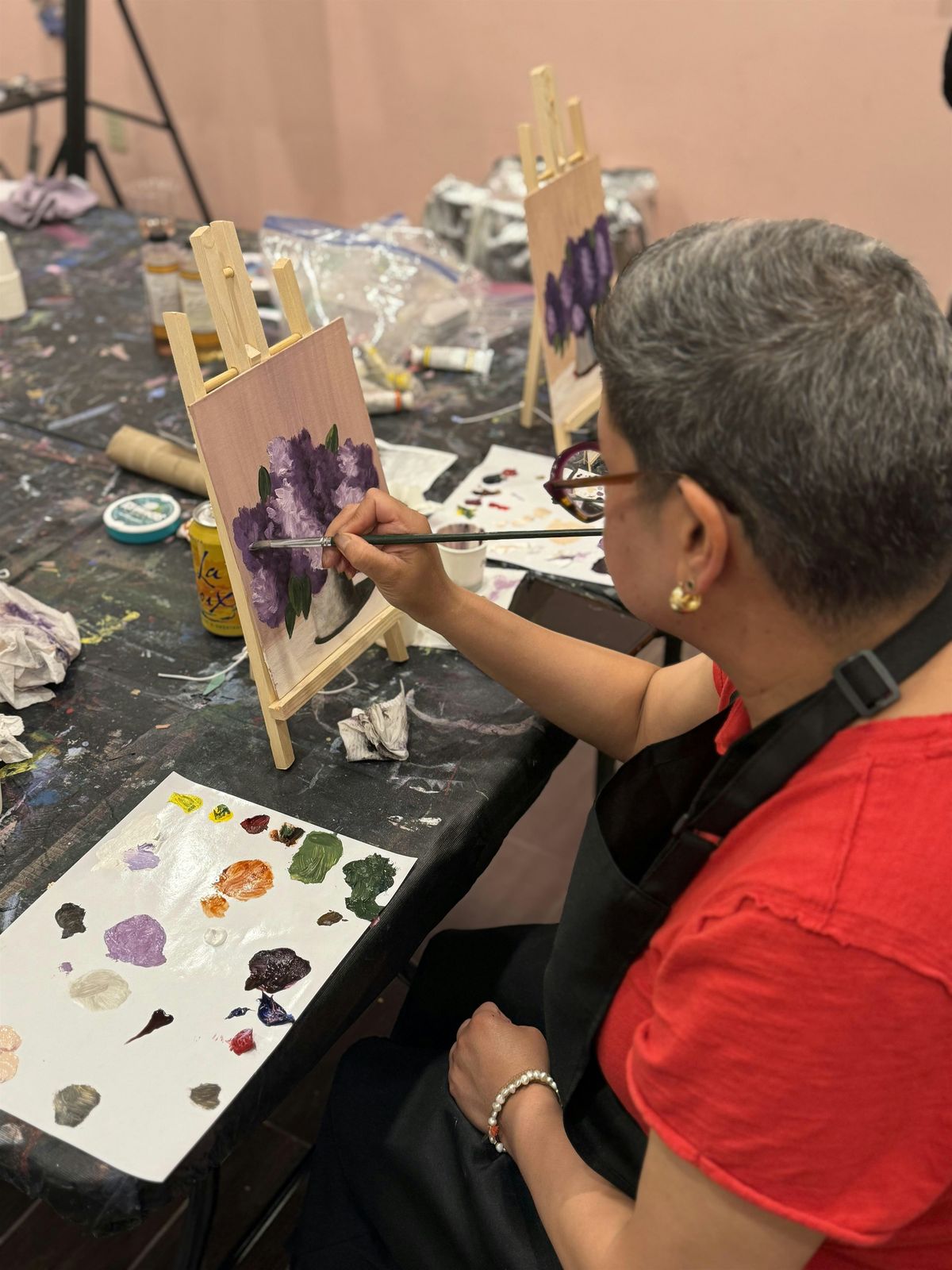 Fundraiser - Wine Tasting and Floral Painting, 12 September | Event in Glen Rock | AllEvents