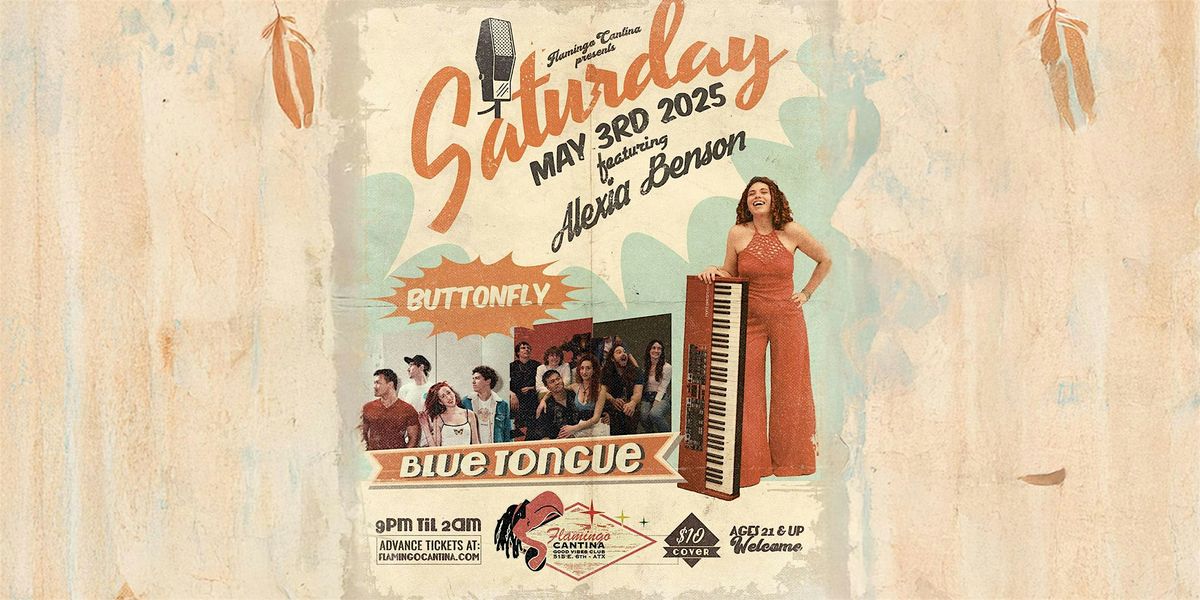 Alexia Benson, Blue Tongue, Buttonfly, 3 May | Event in Austin | AllEvents