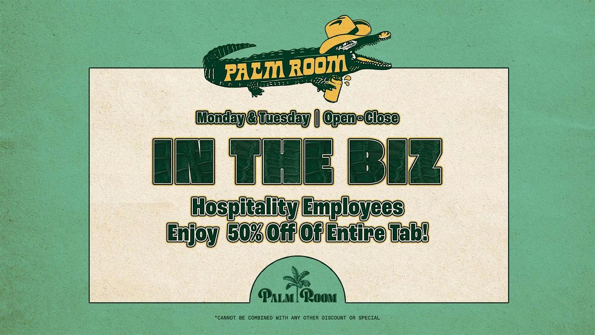 In The Biz | Palm Room | Event in Fort Lauderdale | AllEvents