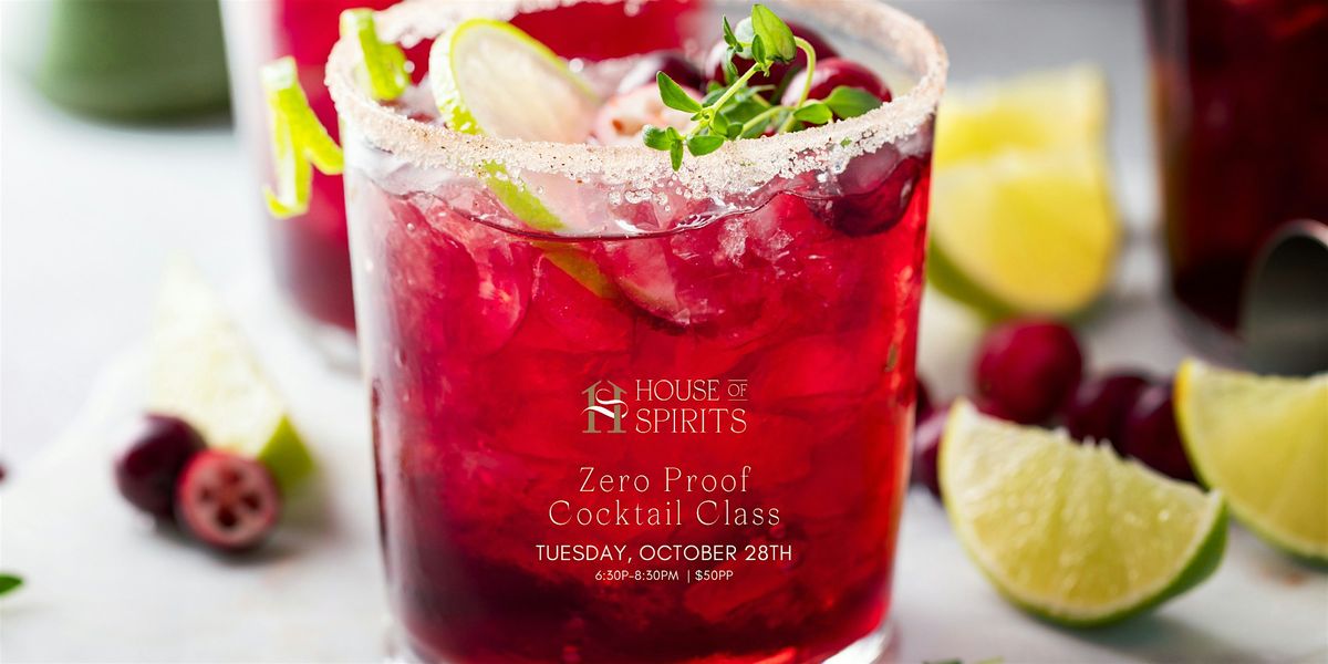 Zero Proof Cocktail Class for a Cause, 28 October | Event in Marysville | AllEvents