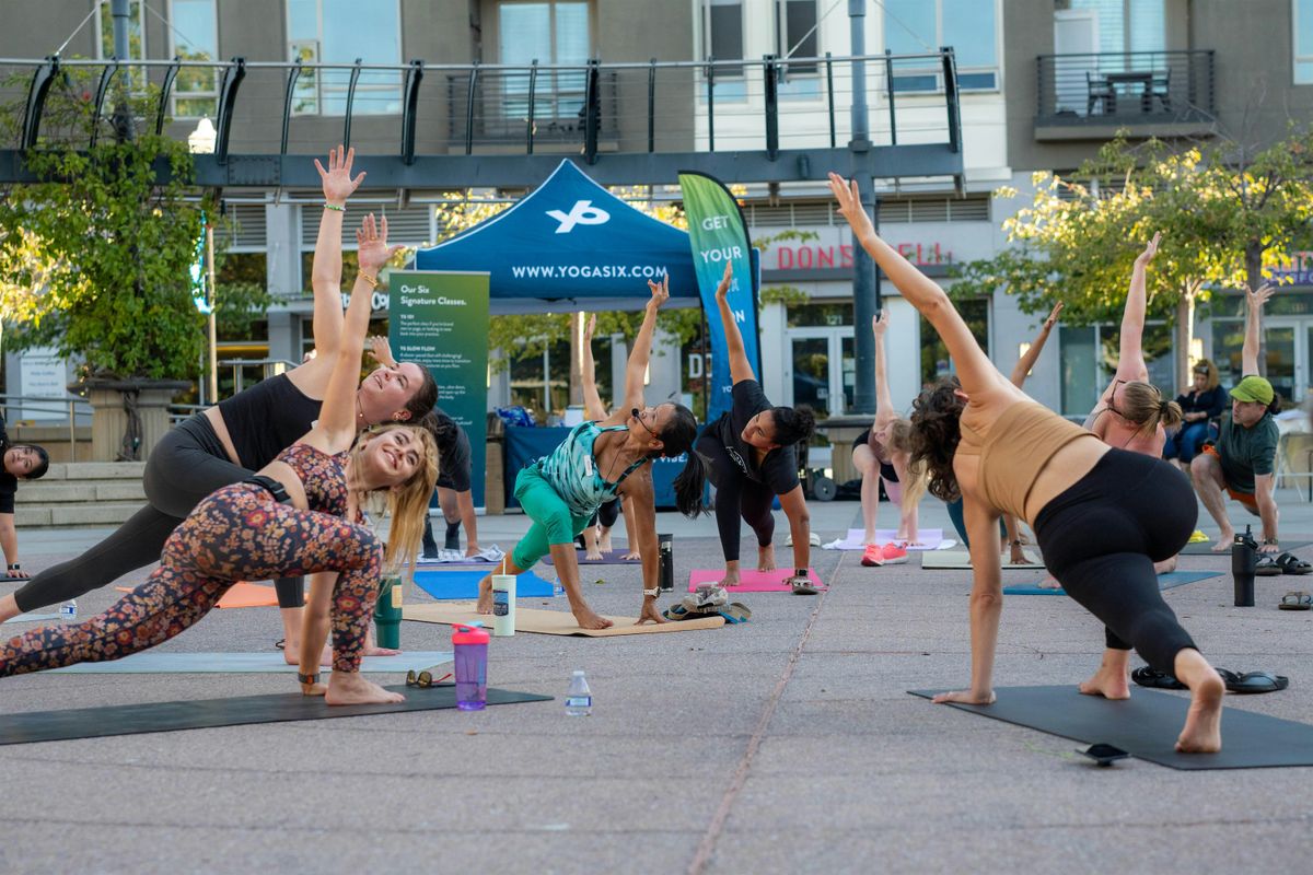 YogaSix Sunnyvale: Free Outdoor Yoga Class - First Sunday Arts Festival, 1 June | Event in Sunnyvale | AllEvents
