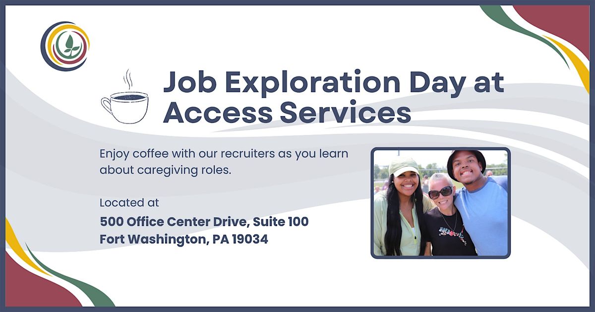 Job Exploration Day at Access Services - December 12th, 2025, 12 December | Event in Fort Washington | AllEvents