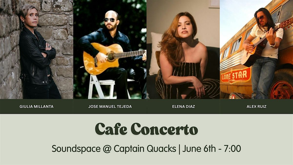 Cafe Concerto, 6 June | Event in Austin | AllEvents