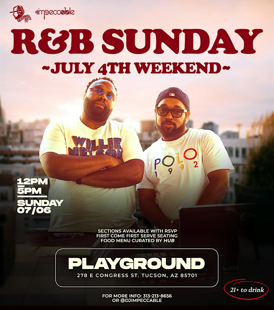 R&B Sunday; 4th of July Weekend, 6 July | Event in Tucson | AllEvents