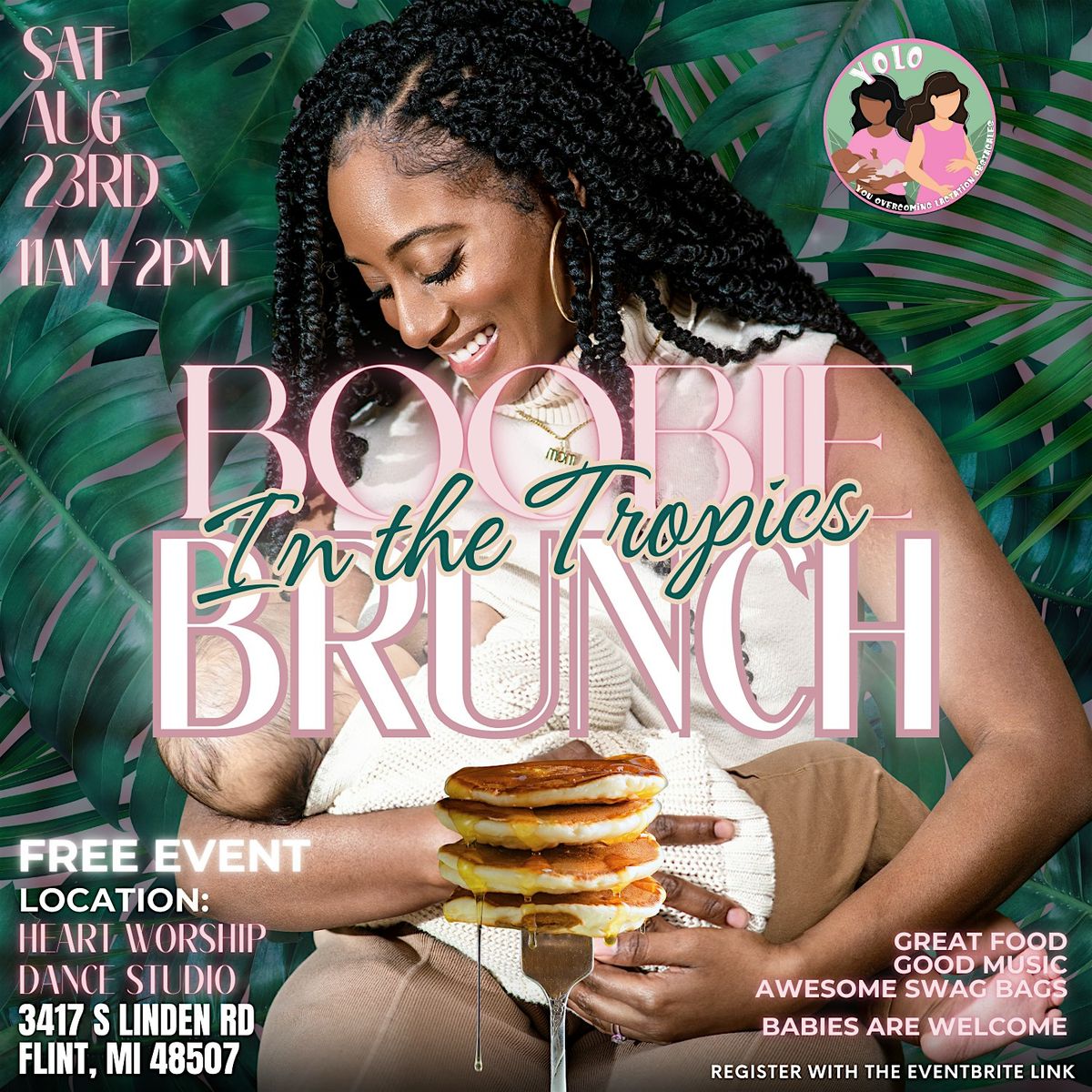 Boobie Brunch In The Tropics, 23 August | Event in Flint | AllEvents