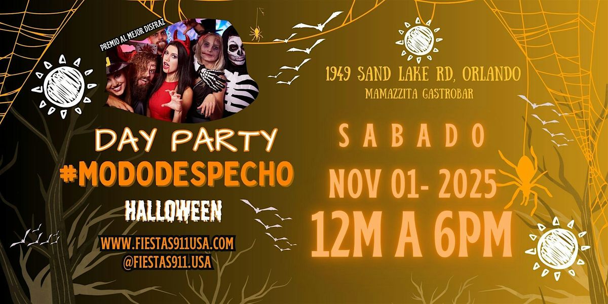 #MODODESPECHO DAY PARTY  **HALLOWEEN**, 1 November | Event in Orlando | AllEvents