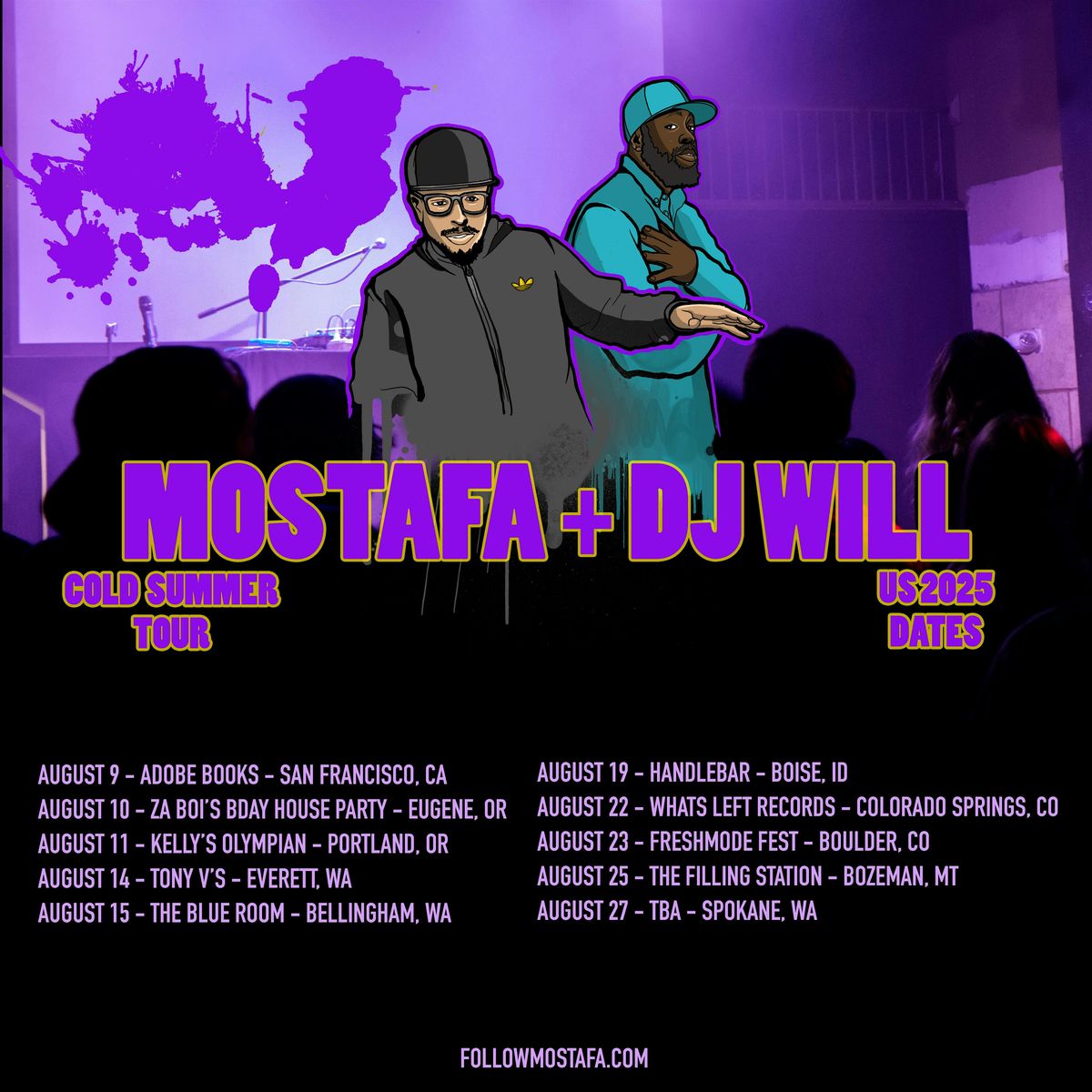 Mostafa + DJ Will live at the Filling Station (Bozeman, MT), 25 August | Event in Bozeman | AllEvents