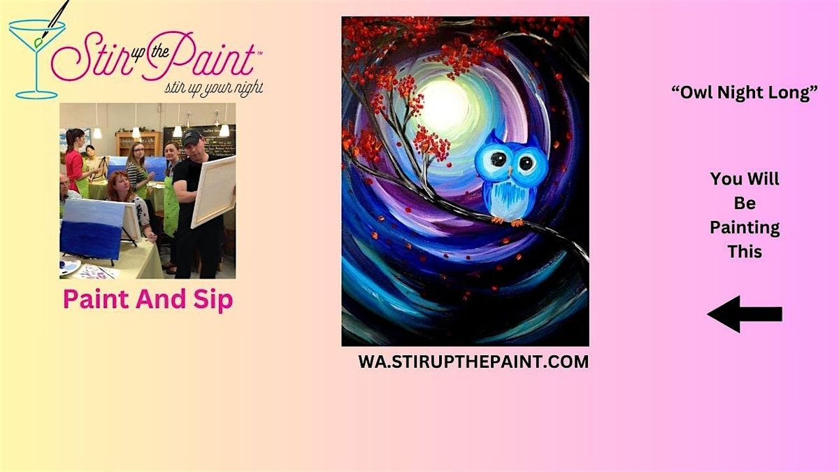 Seattle Paint and Sip, Paint Party, Paint Night  With Stir Up The Paint, 20 October | Event in Seattle | AllEvents