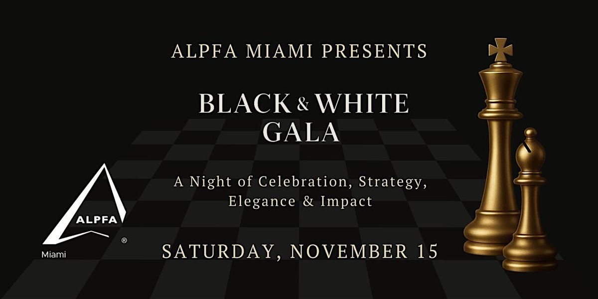 Black & White Gala 2025 An Evening of Strategy, Elegance & Impact, 15 November | Event in Miami | AllEvents