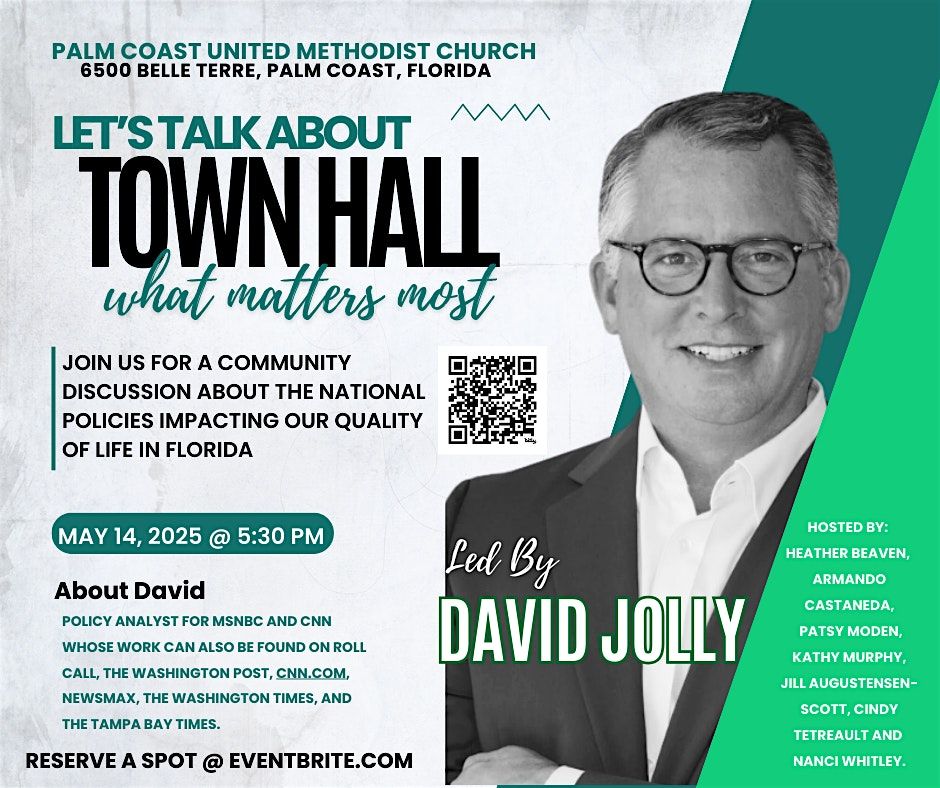 Town Hall with David Jolly | Event in Palm Coast | AllEvents