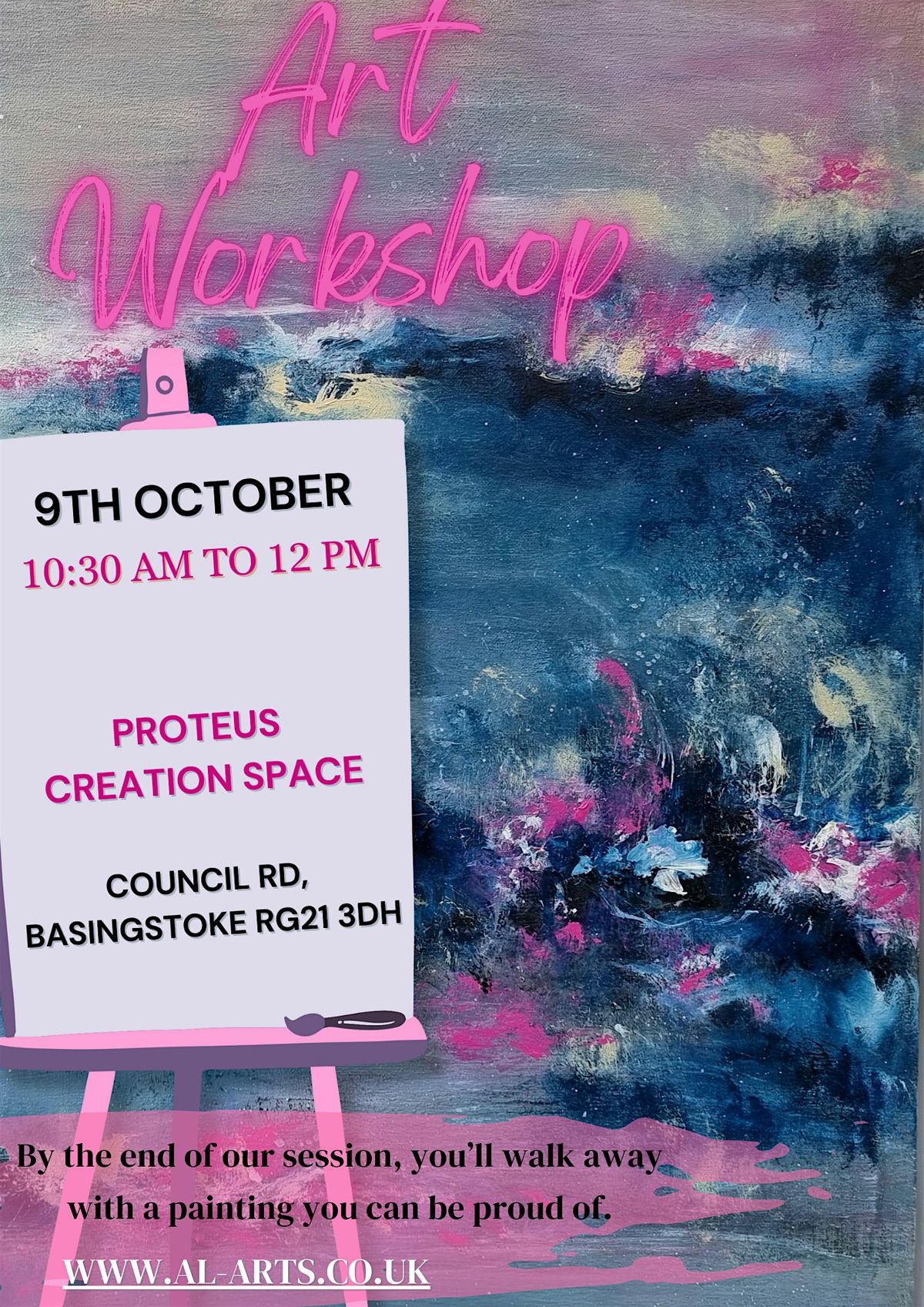Abstract landscape Art Workshop, 9 October | Event in Basingstoke | AllEvents