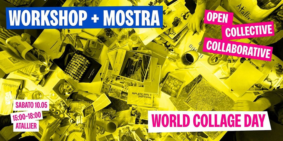 Analogue collage workshop with MicroKlima Project, 10 May | Event in Firenze | AllEvents