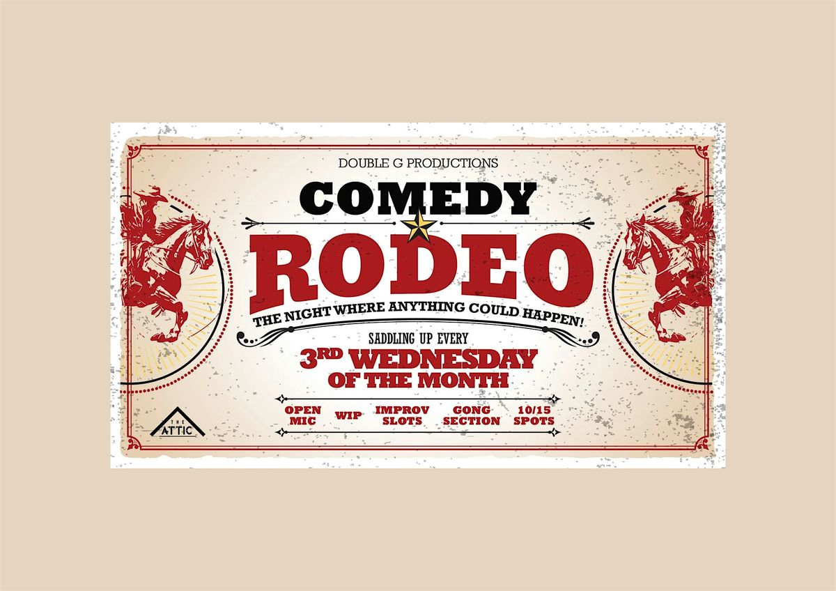 Open Mic Comedy The Rodeo at The Attic!, 17 December | Event in Totton | AllEvents
