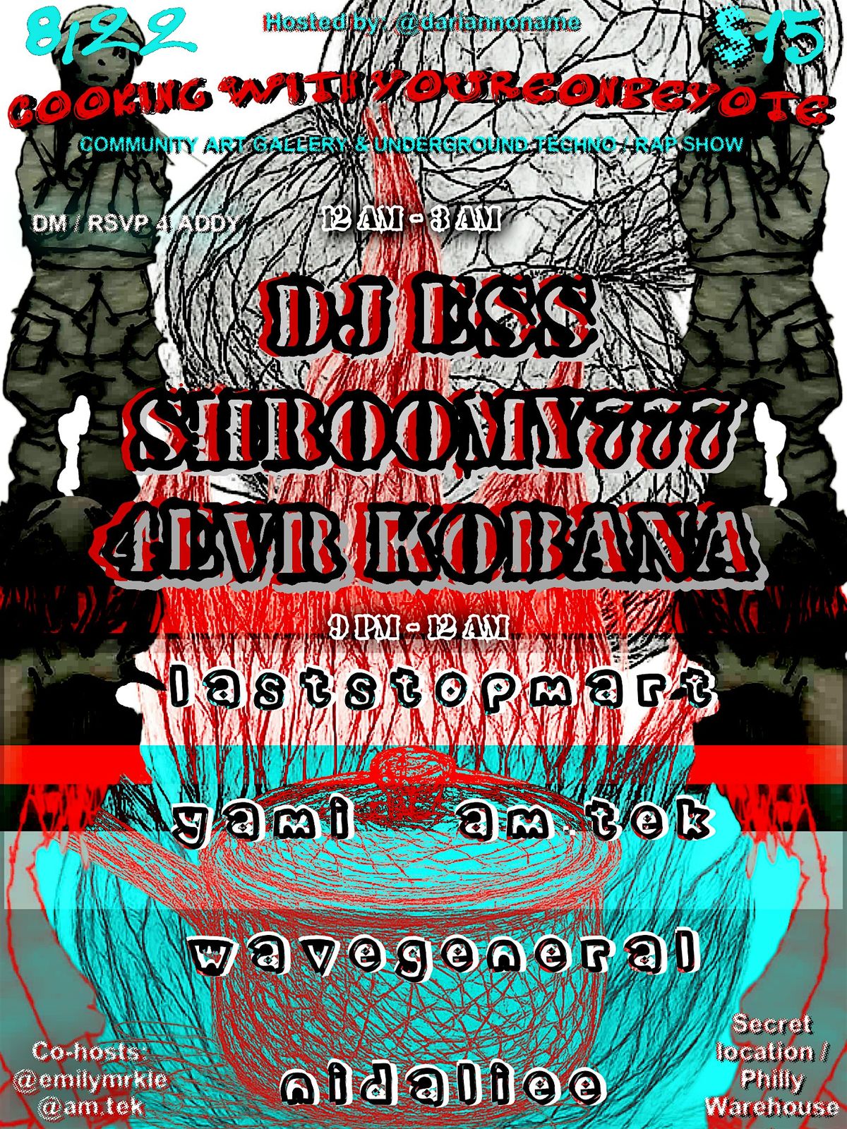 COOKING WITH YOUREONPEYOTE 2.0 FT DJ ESS, 22 August | Event in Philadelphia | AllEvents