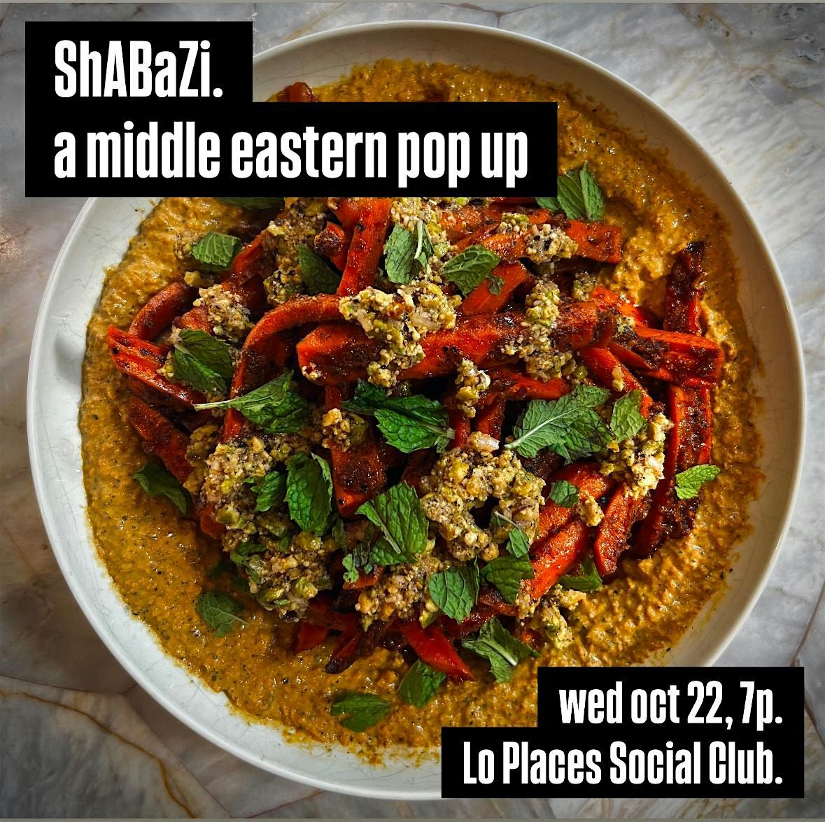 ShABaZi. a middle eastern pop up., 22 October | Event in McKees Rocks | AllEvents