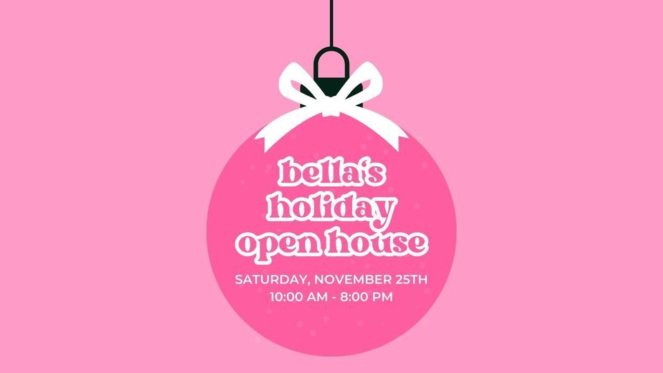 Bellas Gifts Holiday Open House, Bella's Gifts, Lowell, November 25