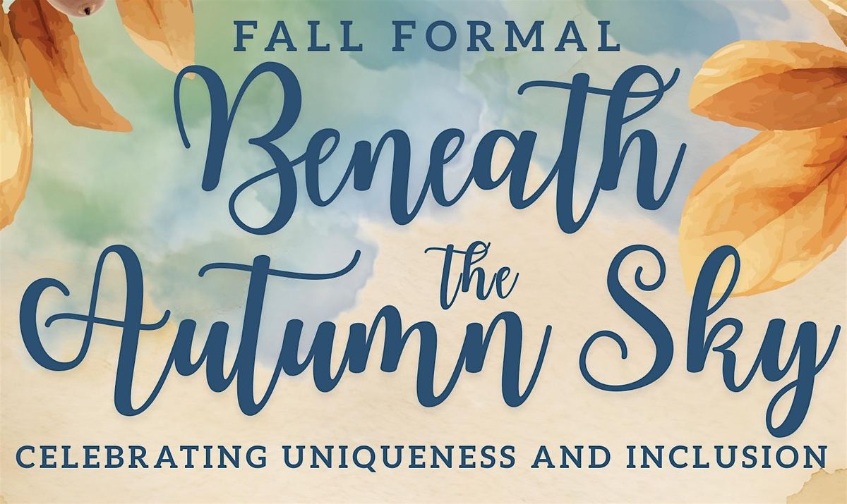 Beneath the Autumn Sky: A Fall Formal Celebrating Uniqueness  and Inclusion, 18 November | Event in Ponchatoula