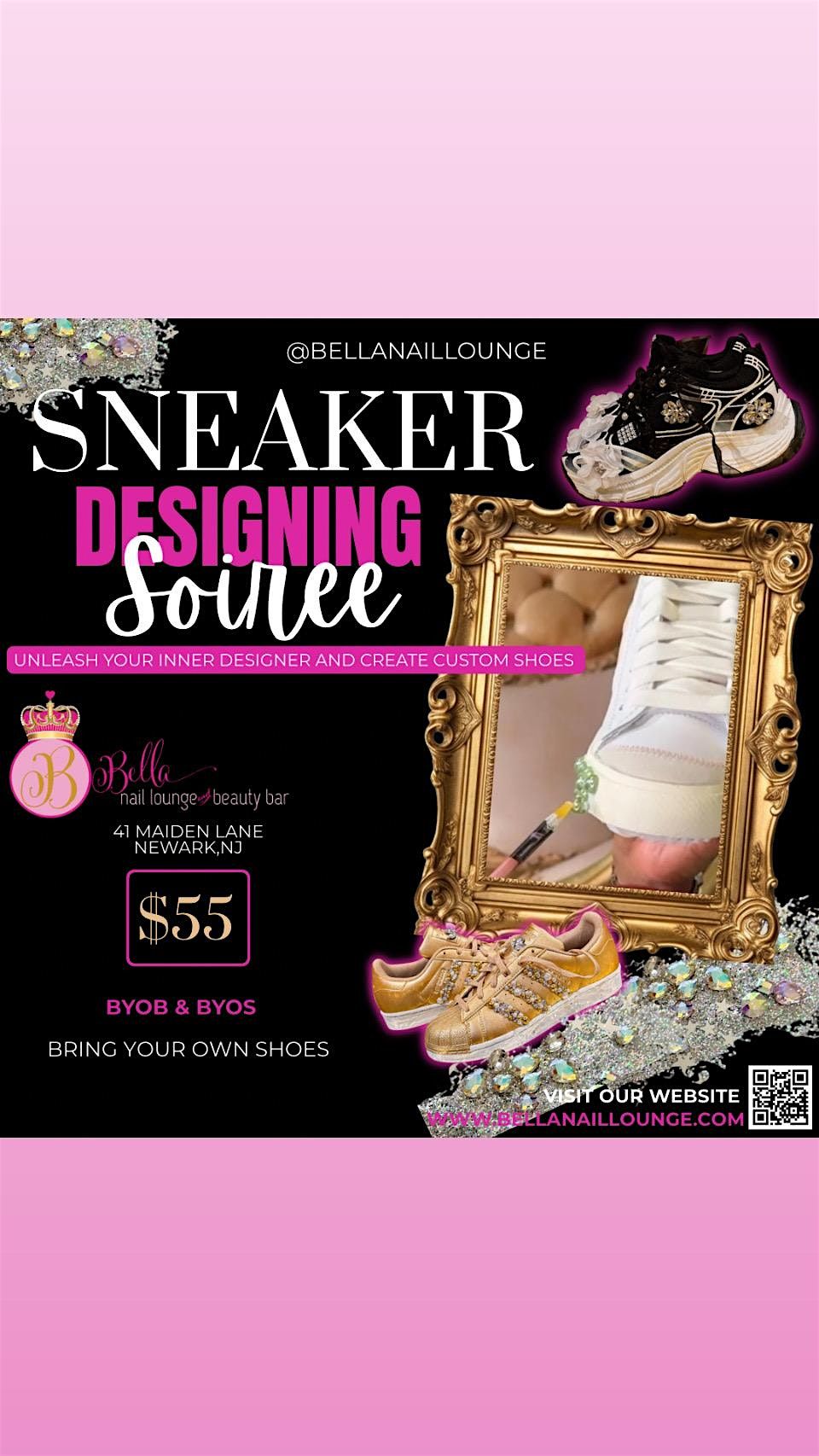 Sneaker Designing Soirée, 22 August | Event in Newark | AllEvents