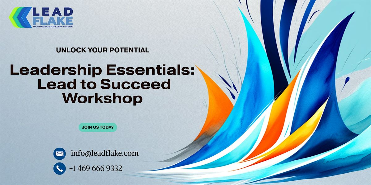 Leadership Essentials: Lead to Succeed – 1 Day Workshop in Birmingham, 25 August | Event in Birmingham | AllEvents