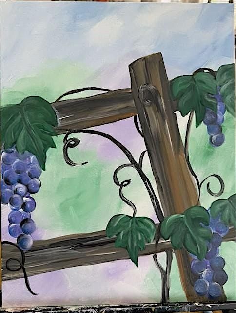 A Paint and Sip Experience Among the Vines, 1 June | Event in Auburn | AllEvents