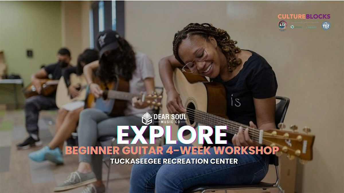 EXPLORE: Beginner Guitar Workshops at Tuckaseegee Recreation, 4 August | Event in Charlotte | AllEvents