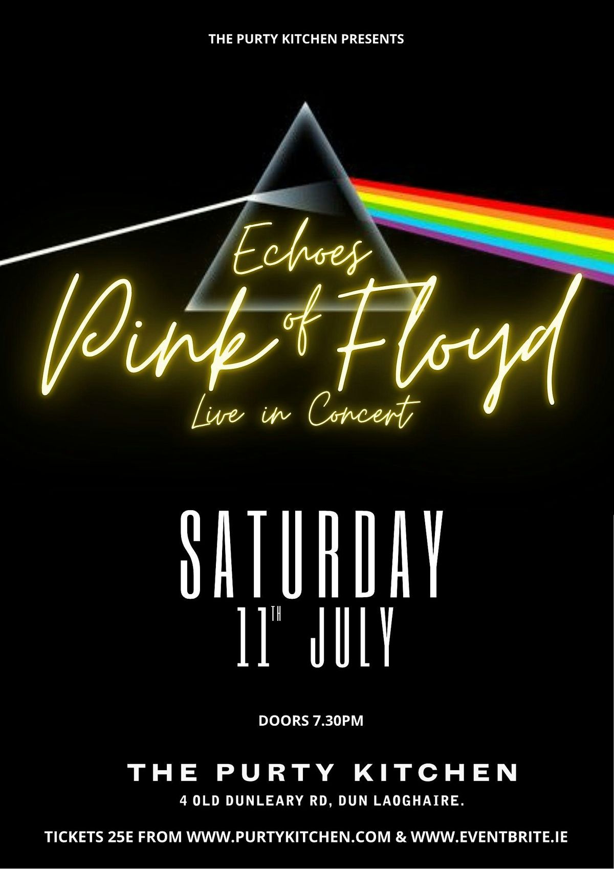 ECHOES OF PINK FLOYD - Live at Dún Laoghaire Summerfest