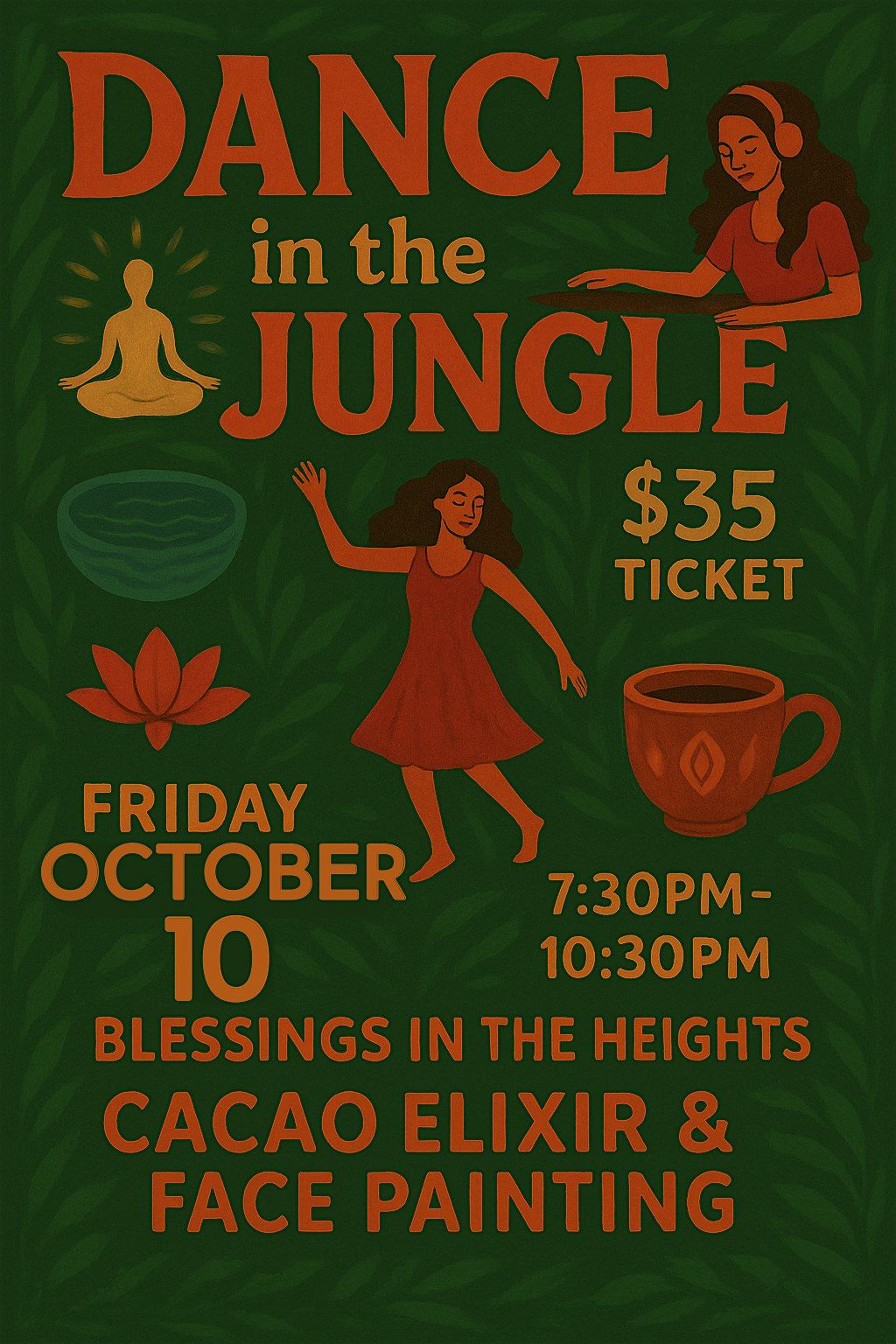 Dance In The Jungle, 10 October | Event in Houston | AllEvents