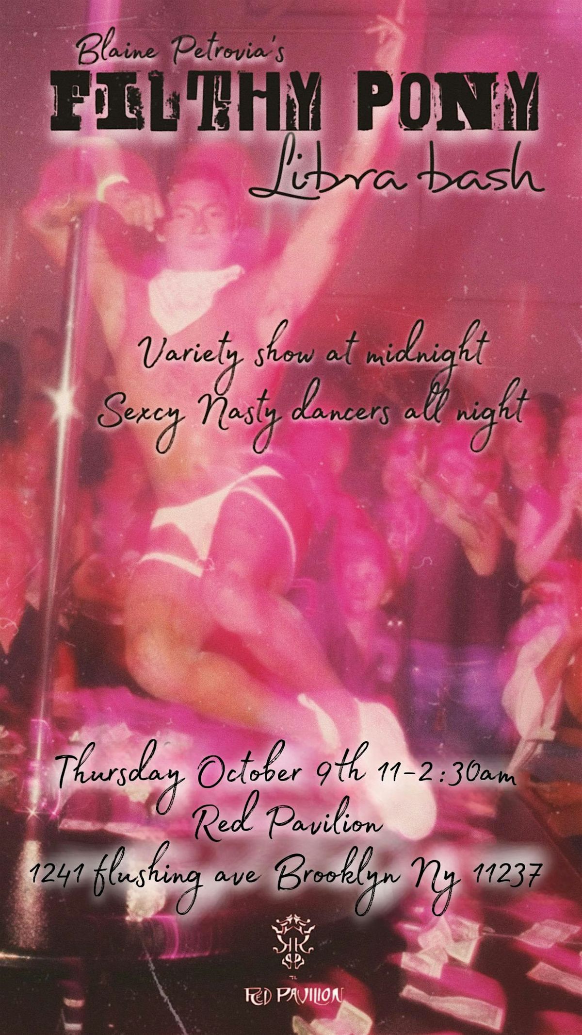 Filthy Pony Libra Bash, 9 October | Event in Brooklyn | AllEvents