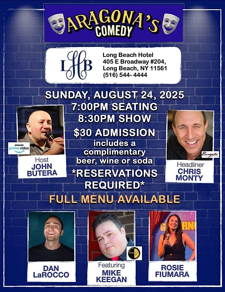 Sunday Night Stand-Up Hosted by Aragona's Comedy, 24 August | Event in Long Beach | AllEvents