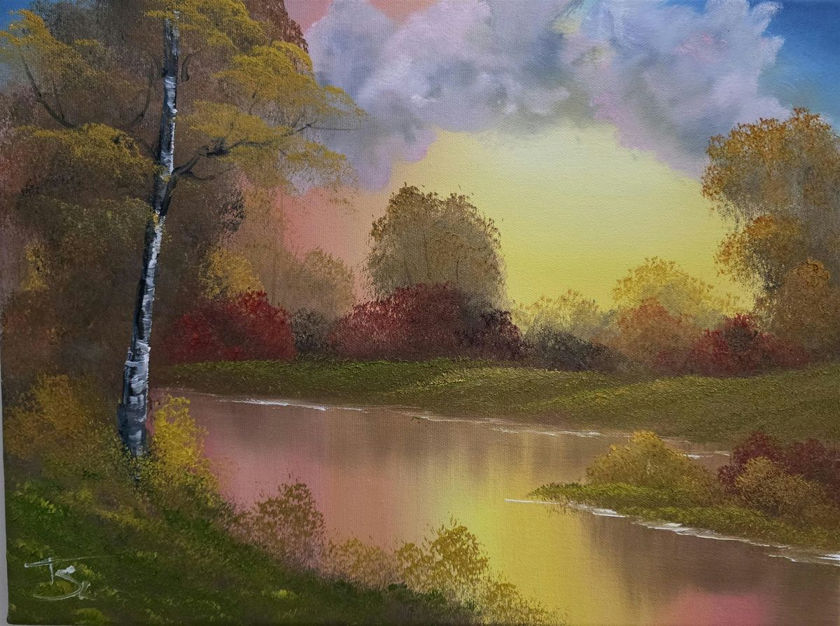 Paint Like Bob Ross Class - **RSVP through email**, 14 October | Event in Detroit | AllEvents