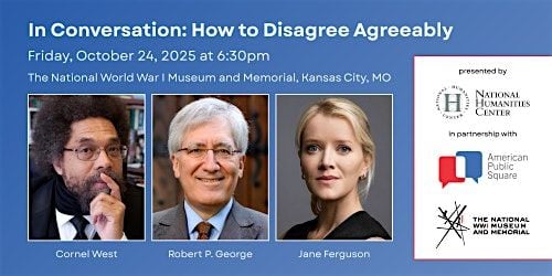 In Conversation: How to Disagree Agreeably, 24 October | Event in Kansas City | AllEvents