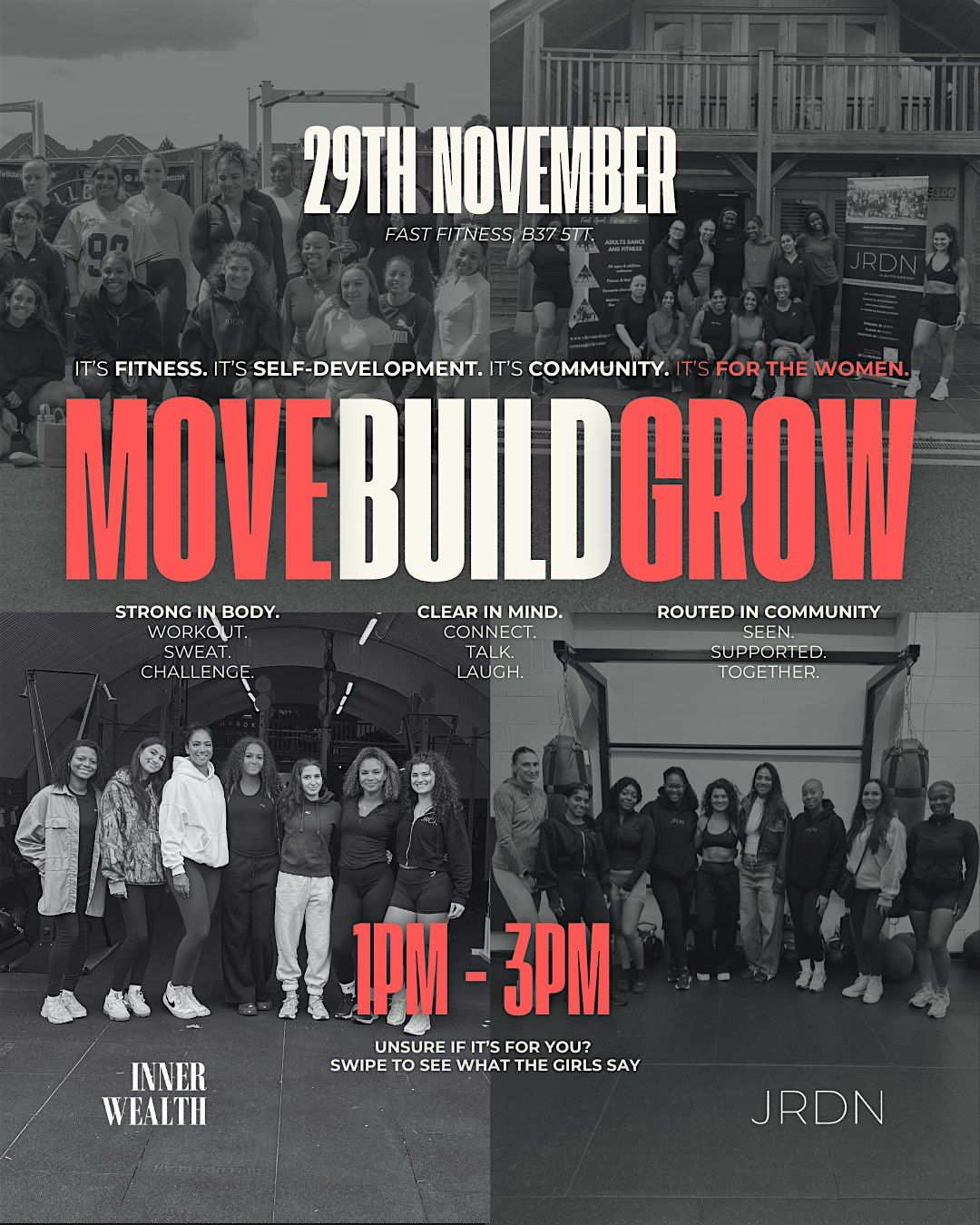 MOVE. BUILD. GROW. 3.1, 29 November | Event in Birmingham | AllEvents